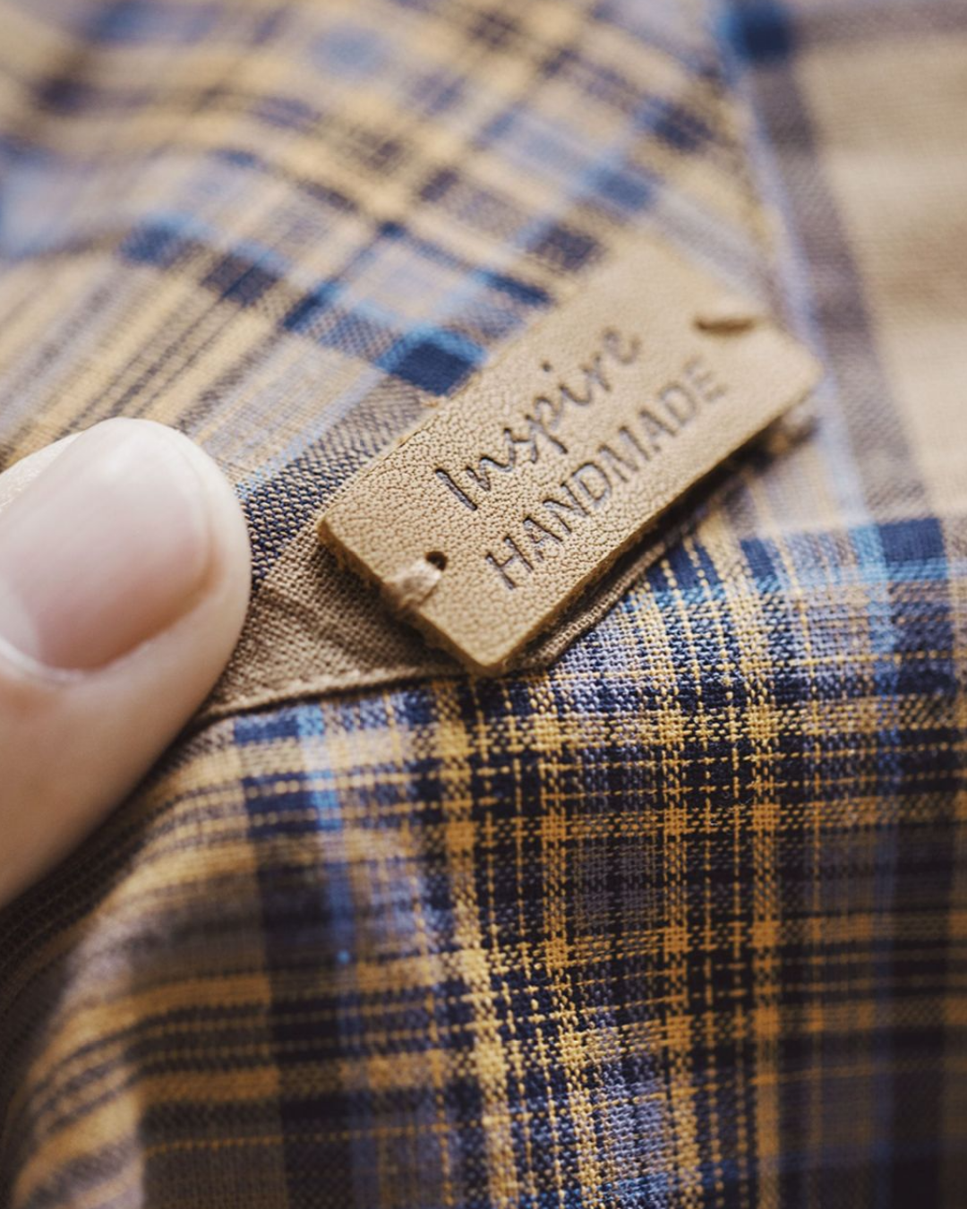 シルバーシティ ヴィンテージブラウンチェックワークシャツ 2265