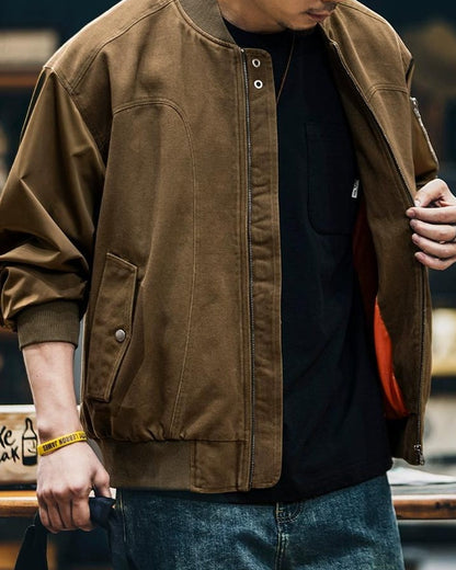 カラマズー バック刺繍フライトジャケット 2345