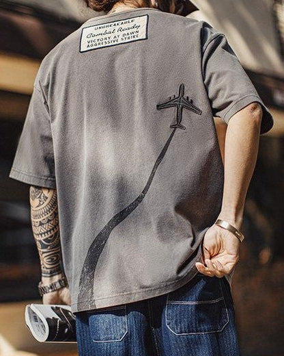 デボア ヴィンテージグラフィックTシャツ 2695