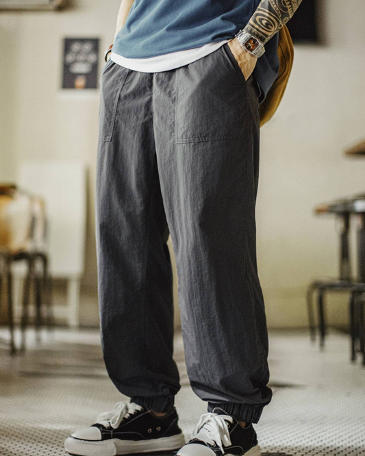 カーソンシティ イージーケアワークテイストジョガーパンツ 2257