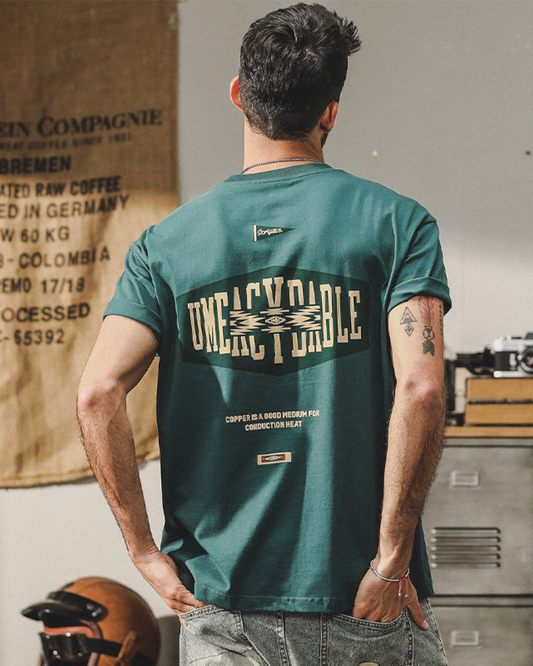 シルバーソーン バックプリントTシャツ 1534