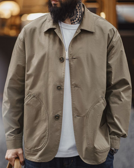 オーガスタ ラウンドポケットフレンチワークジャケット 2281