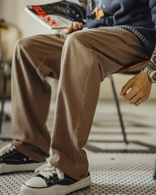 オーハイ カットオフウエストイージーワイドパンツ 2247