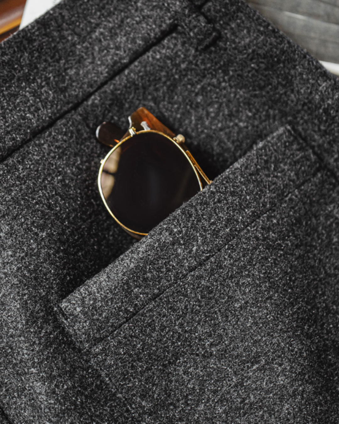 デイトン ツイードライクストレートパンツ 2230