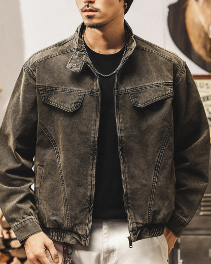 フェニックス ウォッシュドスタンドカラーブルゾン 2208