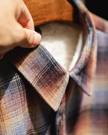 サラソタ 裏ボアレトロチェックシャツ 2229