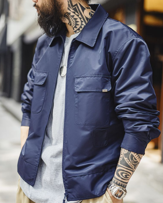 タンパ バック刺繍ナイロンジャケット 2215