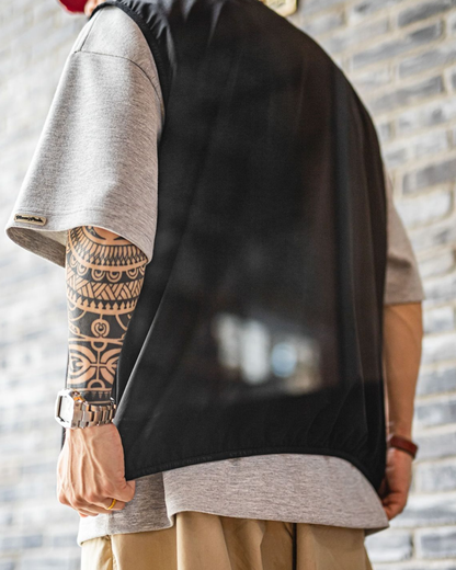 サンバレー マットテックスタンドカラーベスト 2270