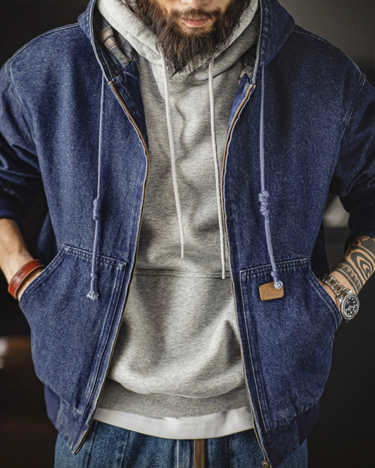 パサデナ デニムフードジャケット 2243