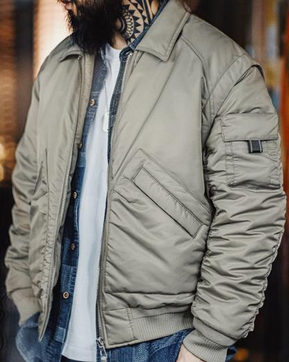 レギュラーカラーフライトジャケット 2228