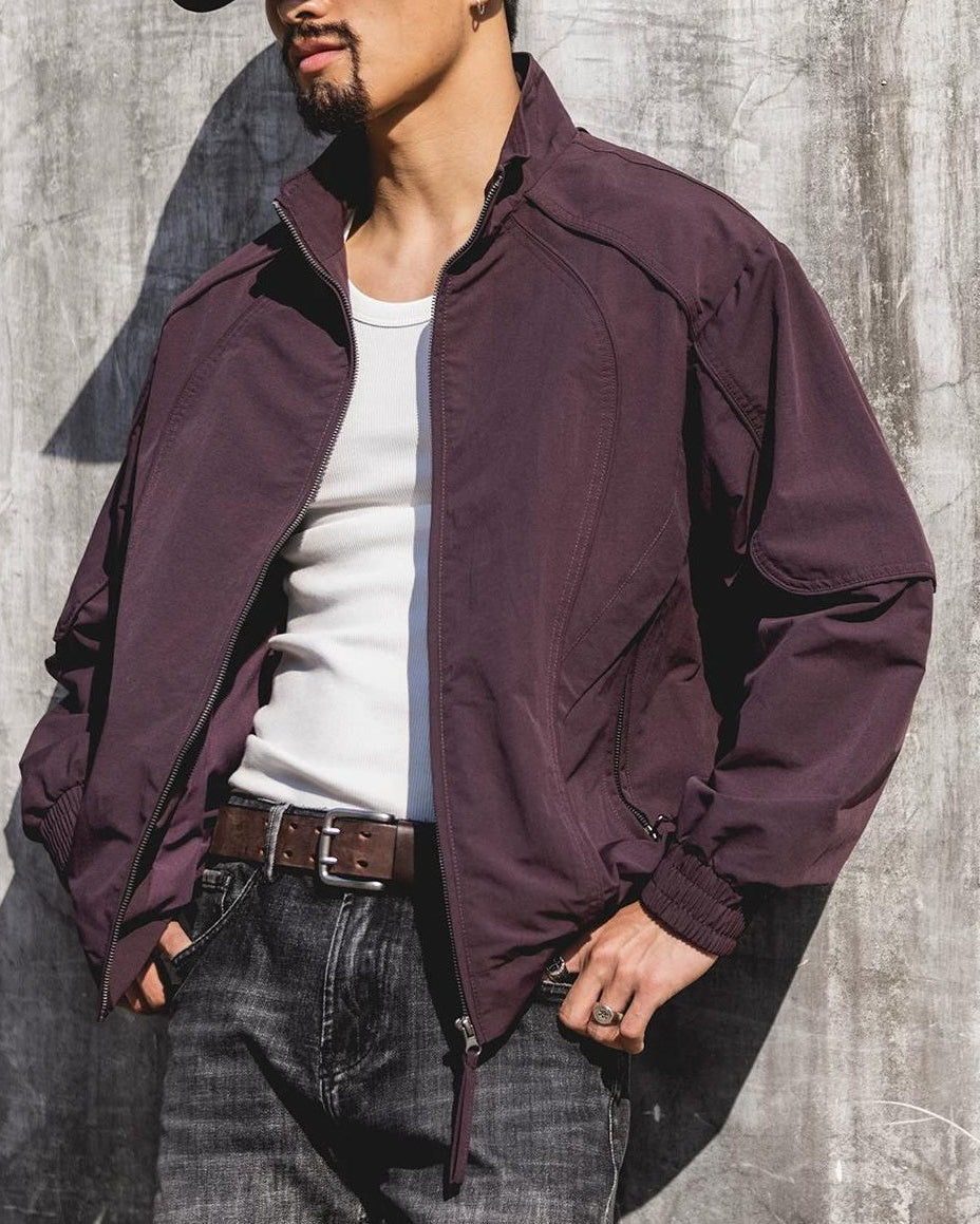 ラコニア ハイネックラグランジップブルゾン 2485