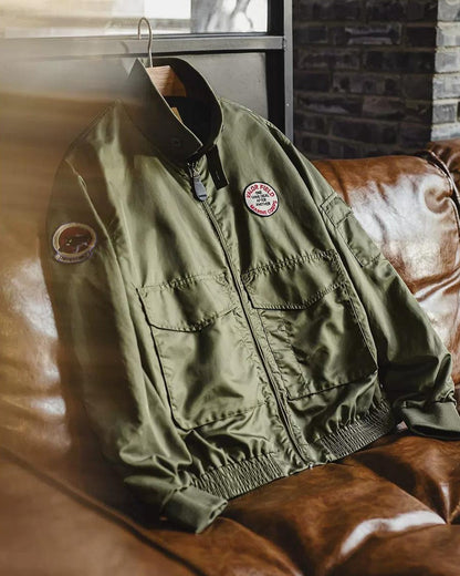 ココモ ミリタリーパッチフライトジャケット 2410