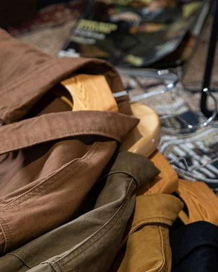 オタムワ キャンバスジップワークジャンパー 2403