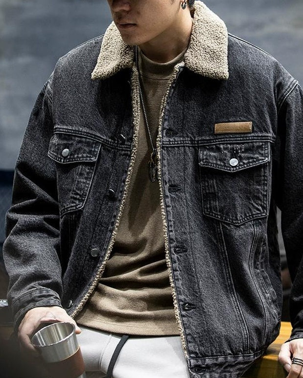 ロズウェル 裏ボアワークデニムジャケット 2353