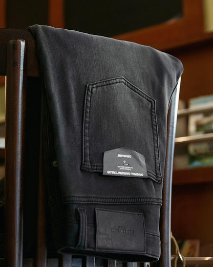 ウッドストック 裏フリースルーズストレートデニム 2294