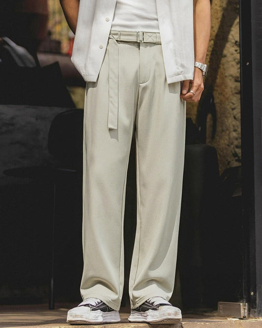 ロレイン ベルテッドワイドトラウザー 2584