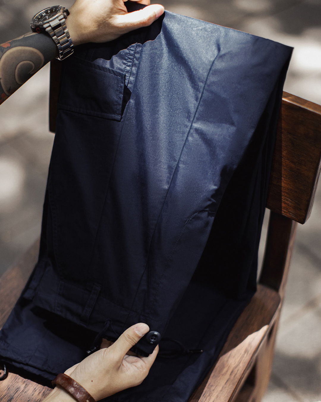 ティラムック ワイドバギードローコードカーゴパンツ 2251