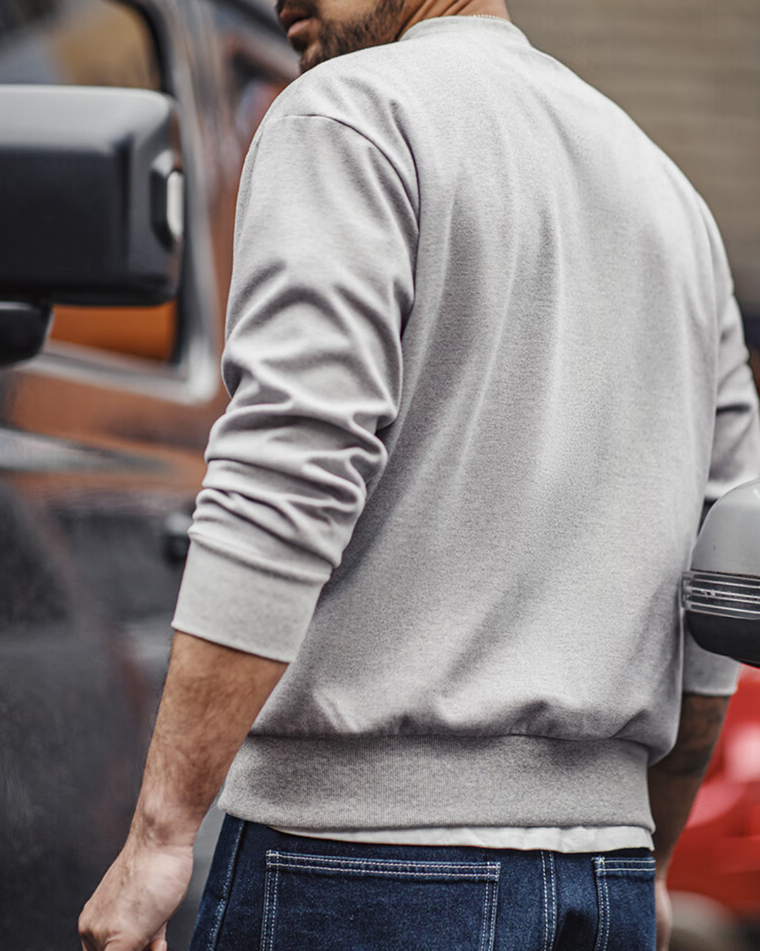 ジェネヴィーヴ ヘンリーネックカットソー 2186