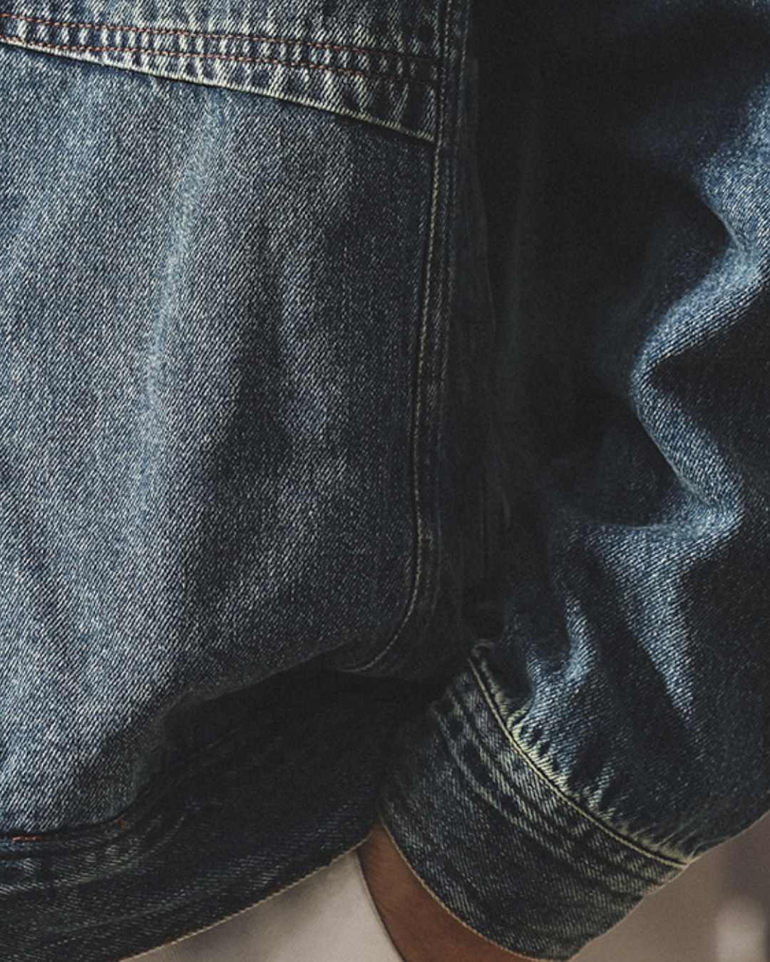 セーラム コーデュロイカラ―デニムジャケット 2202