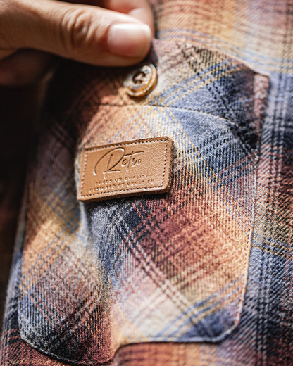 サラソタ 裏ボアレトロチェックシャツ 2229