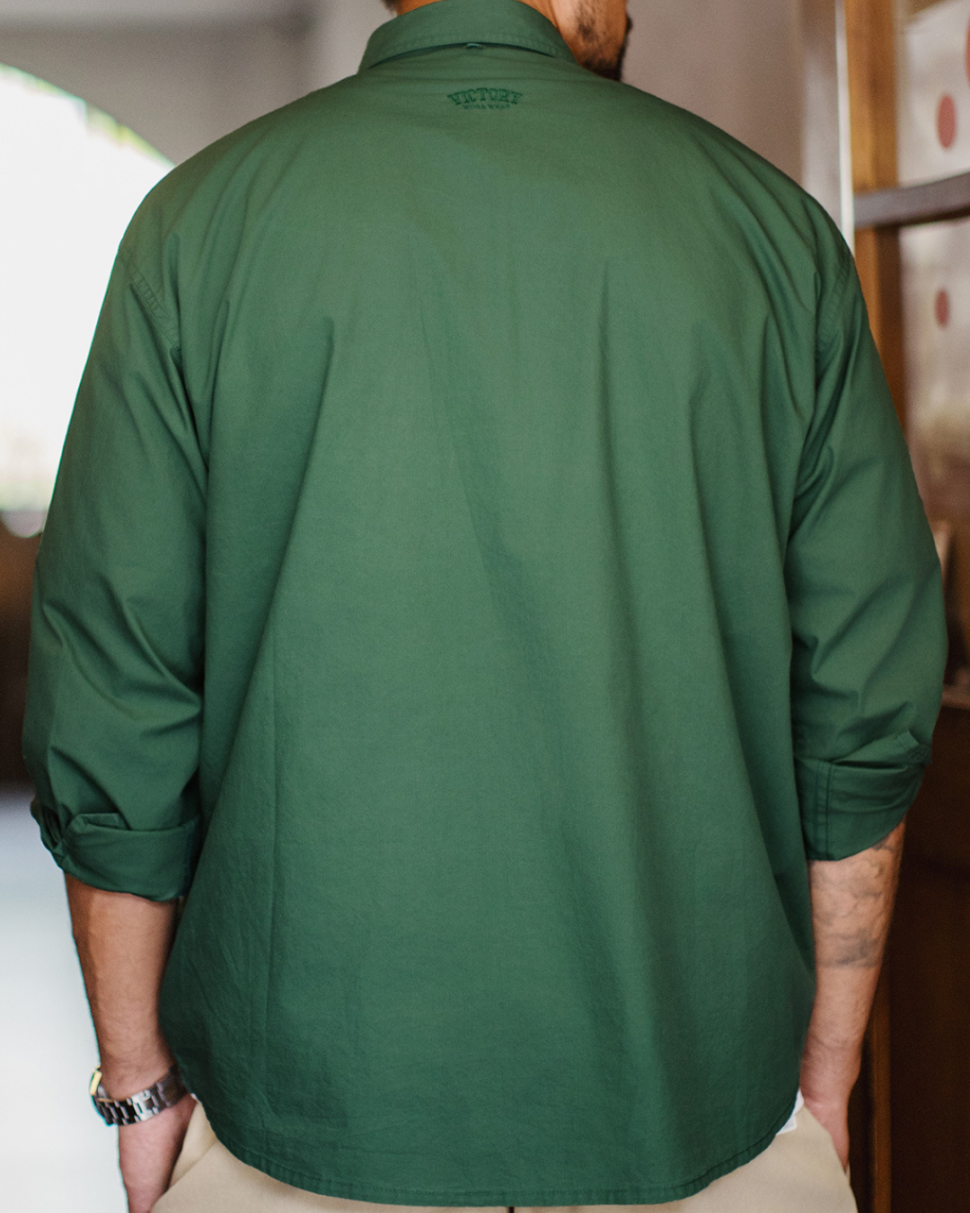 オグデン カーゴポケットボタンダウンワークシャツ 2268