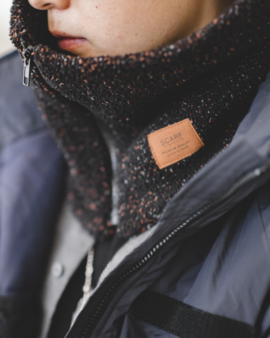 オードリー マルチカラーネックウォーマー 2191