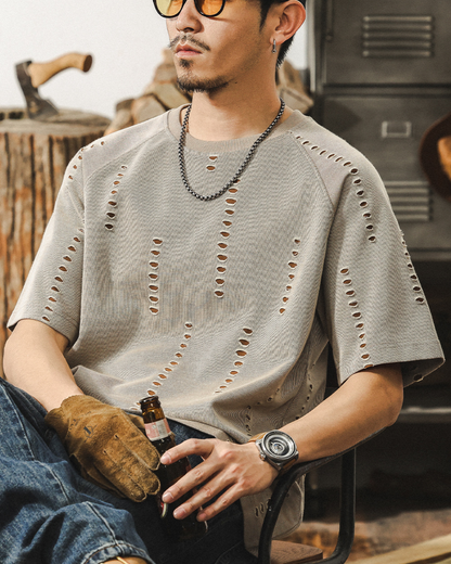 ロスルナス グランジルックデザインTシャツ 1526