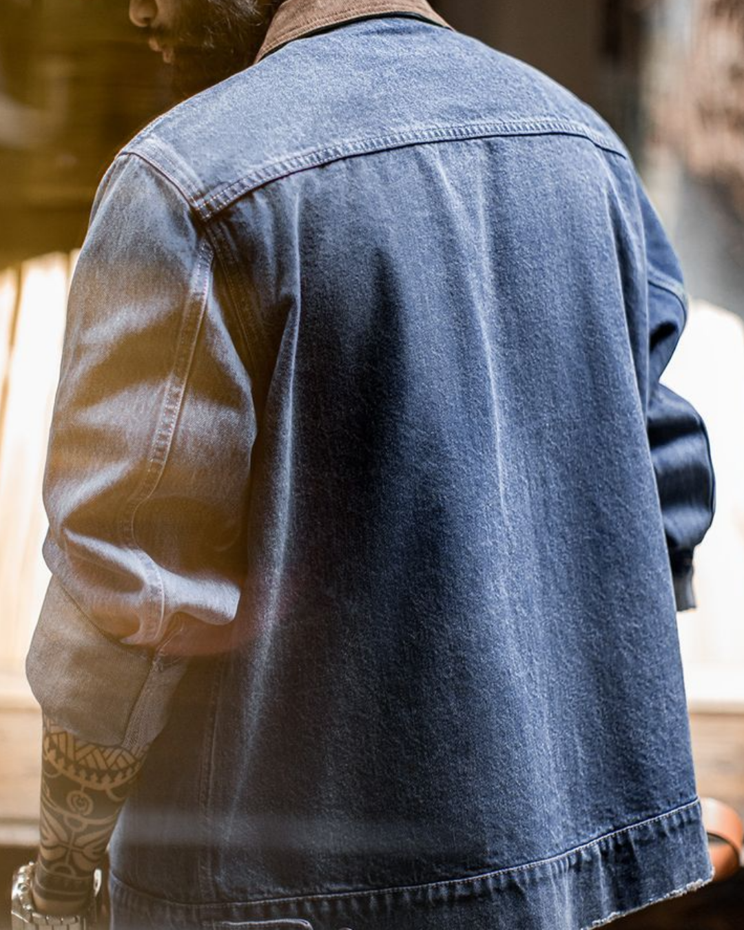 ベンチュラ コーデュロイカラーデニムジャケット 2244