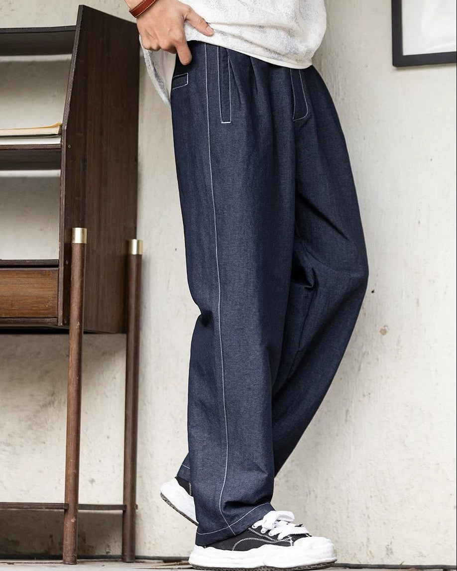 カーヴィル リラックスフィットデニムイージーパンツ 2539