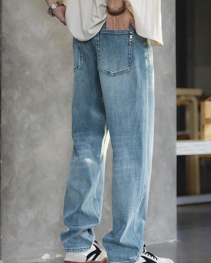 ユカイア ルーズストレートデニムパンツ 2498