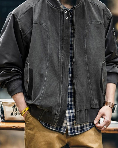 カラマズー バック刺繍フライトジャケット 2345