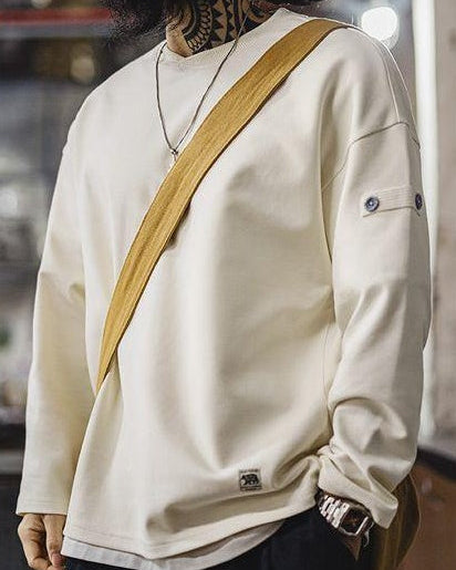 マッコール スリーブボタン クルーネック ロングスリーブ 2530