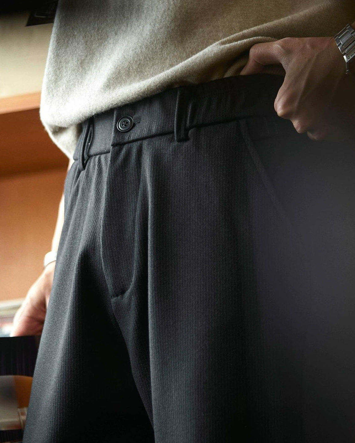 チャールストン ウォームストレートパンツ 2289