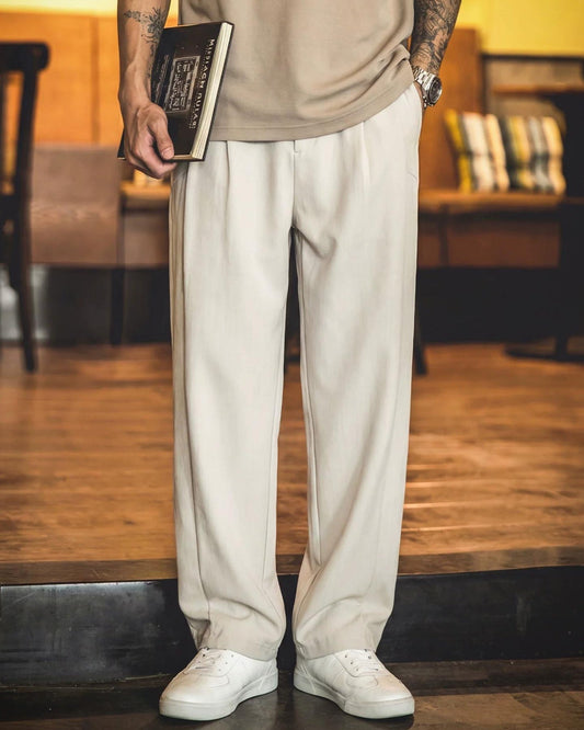 ウバルデ センタープレスワイドスラックス 2646