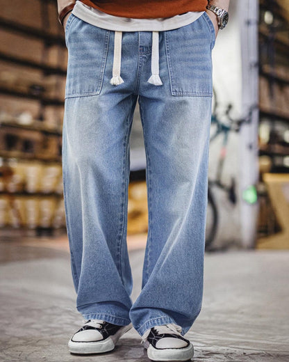 ワイルク ワイドイージーベイカーデニムパンツ 2506