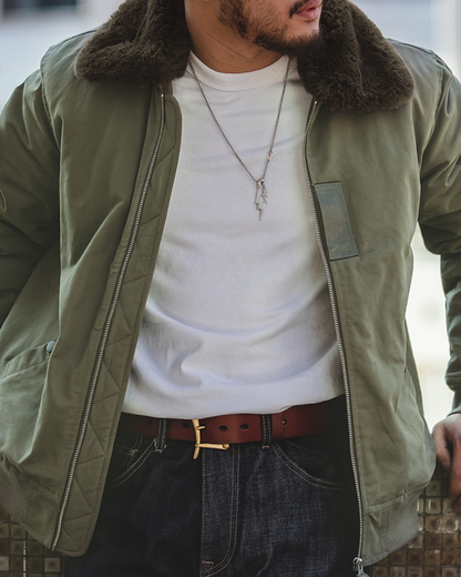 フィオナ ボアカラ―ミリタリージャケット 2185