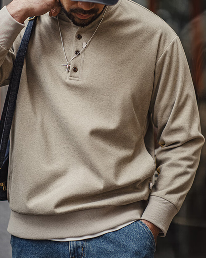 ジェネヴィーヴ ヘンリーネックカットソー 2186