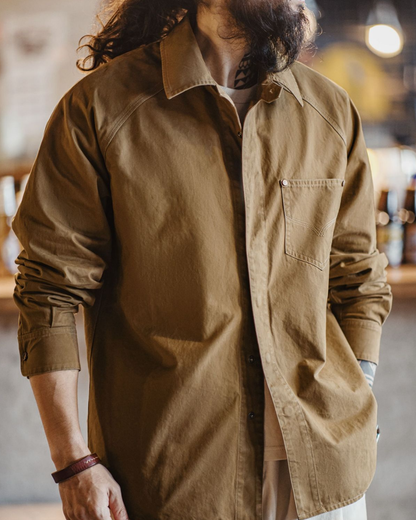 カークランド バックプリントラグランウェスタンシャツ 2255