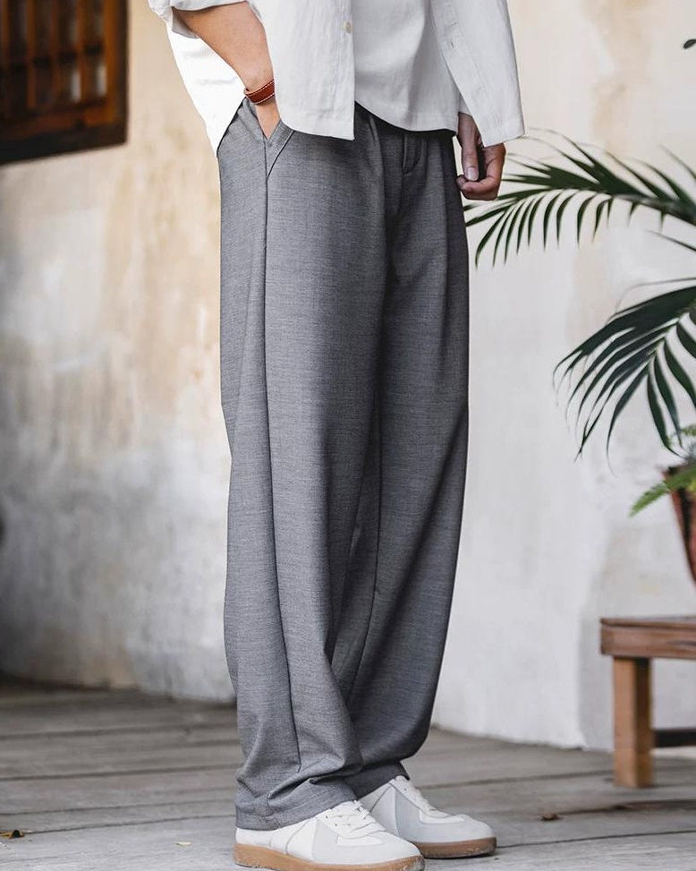 クースベイ ワイドワンタックトラウザーズ 2523