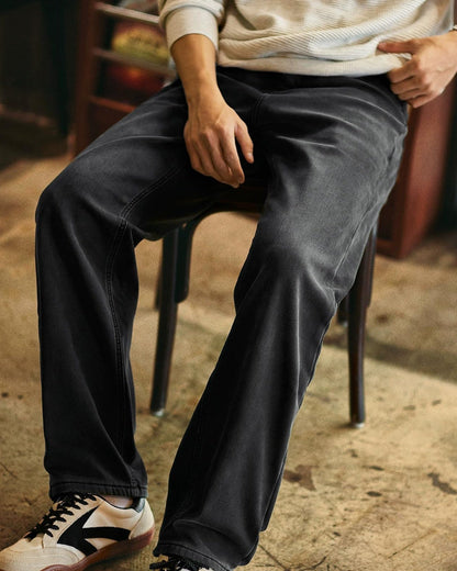 ウッドストック 裏フリースルーズストレートデニム 2294