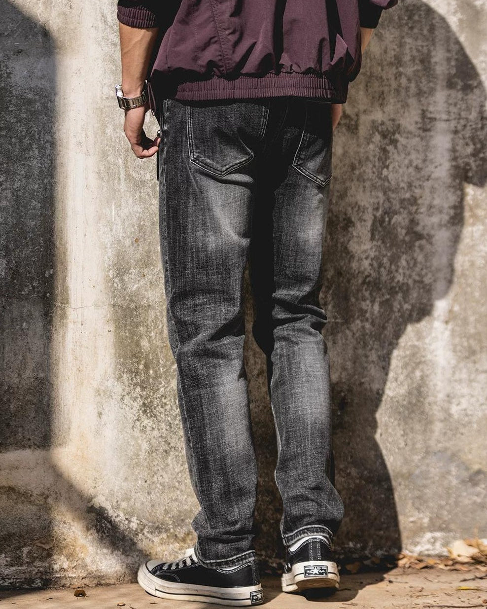 フランクリン レギュラーフィットストレートデニムパンツ 2469