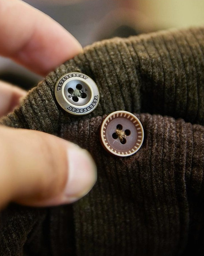 マッカレン コーデュロイダブルポケットレギュラーカラーシャツ 2332