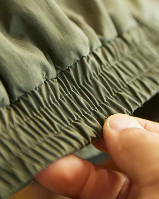 ムーアパーク ファーカラーミリタリージャケット 2383