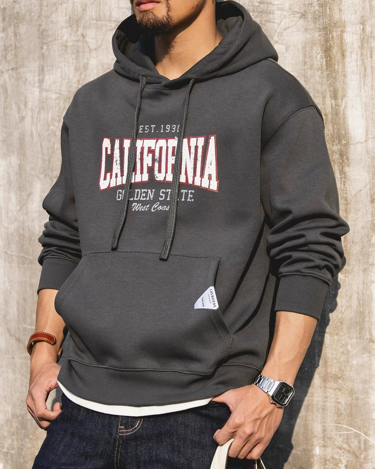 アストリア カレッジロゴプルオーバーパーカー 2524