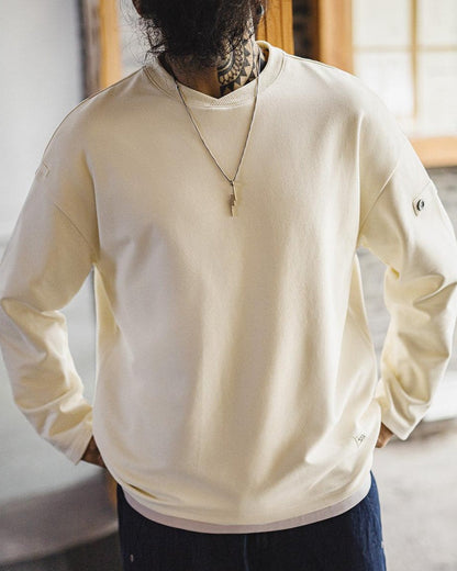 マッコール スリーブボタン クルーネック ロングスリーブ 2530