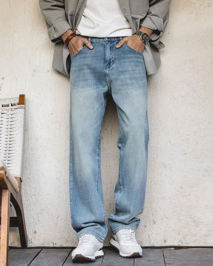 クックビル ルーズストレートデニムパンツ 2468