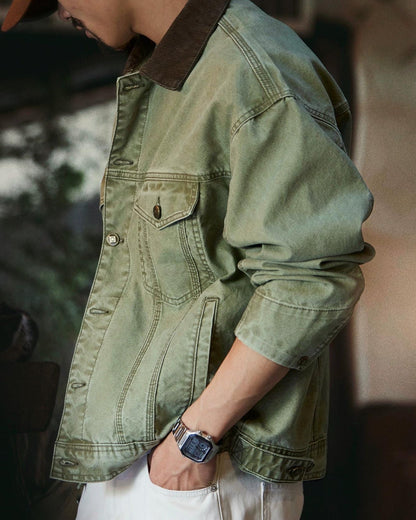 トピーカ コーデュロイ襟トラッカージャケット 2337