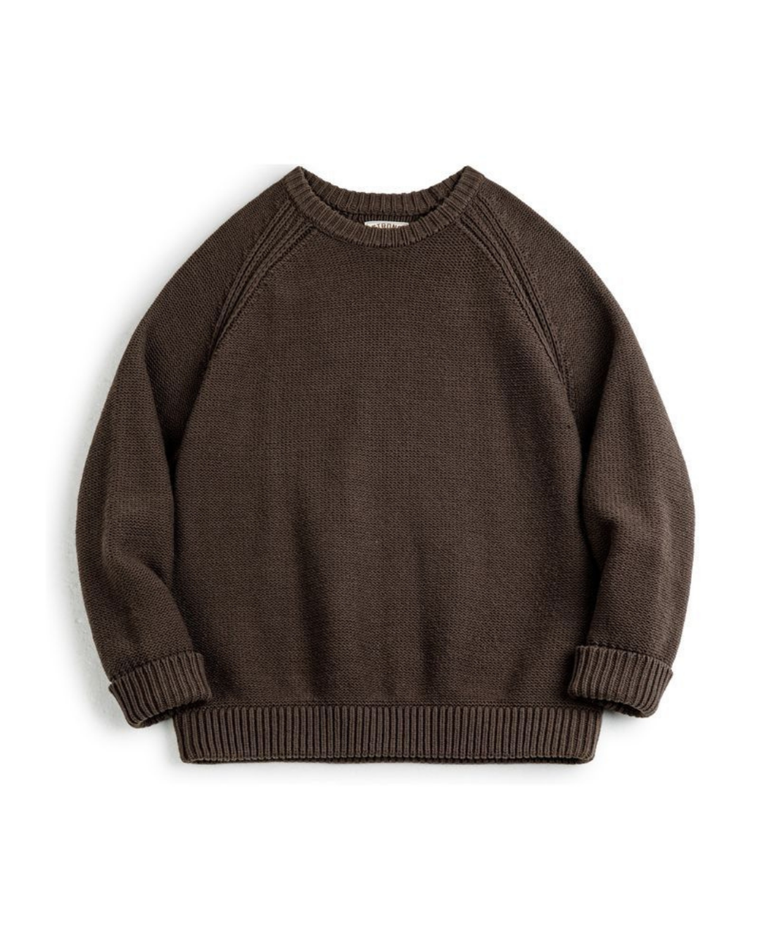 エイヴリル ラグランニードルライン ニット 2193