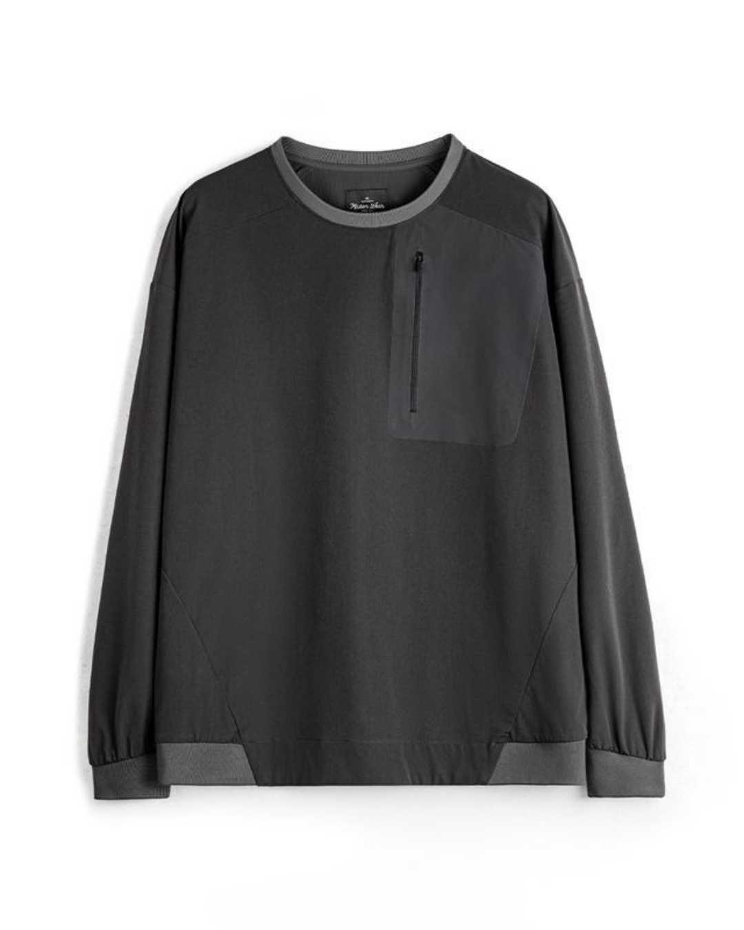 フォートワース ジップポケットクルーネックトップス 2274