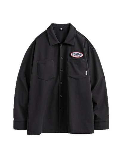 ユマ クラシックエンブレムワークシャツジャケット 2259